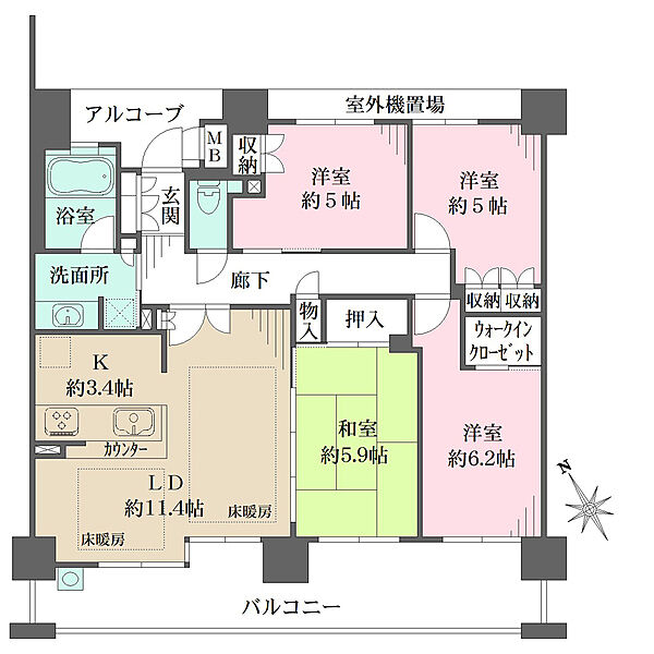 間取り：326000232911