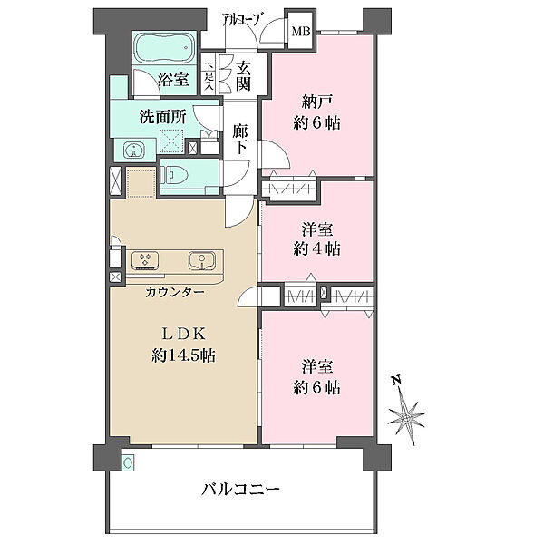 間取り：326000262112