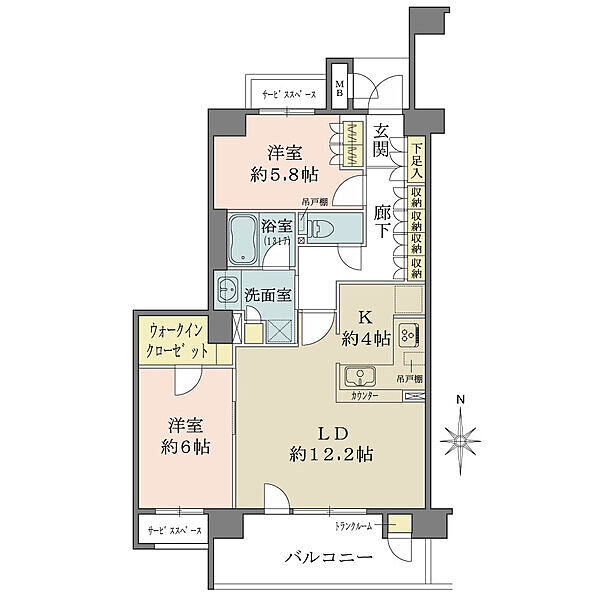 間取り：326000264564