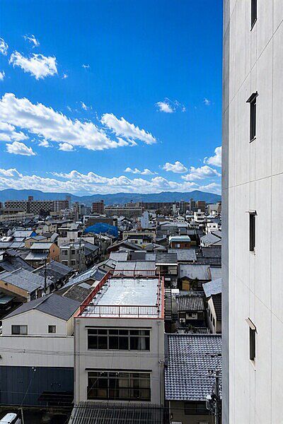 西側洋室からの眺望