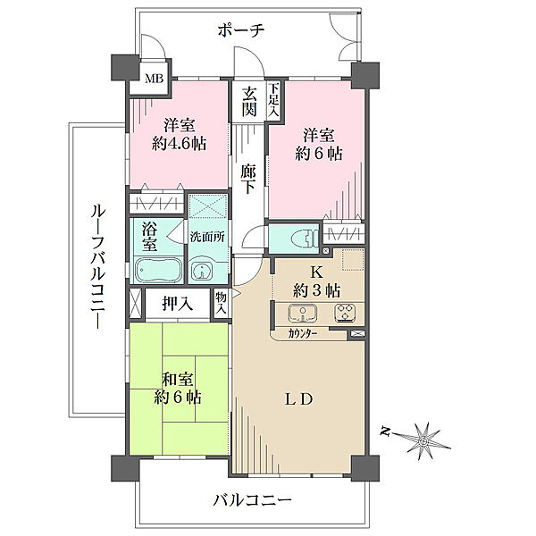 間取り：326000271779