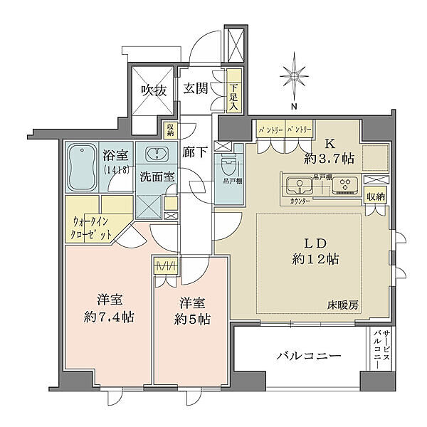 間取り：326000269757