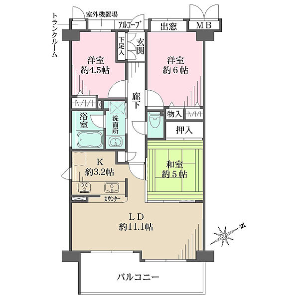 間取り：326000273075