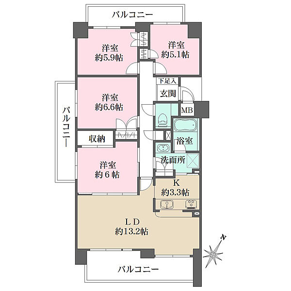 間取り：328000637297