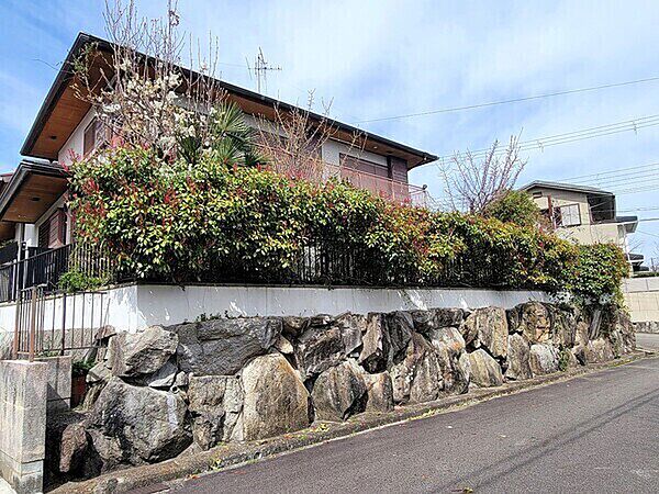 開放的な南東角地、陽当り良好。第一種低層住居専用地域の閑静な住宅街で、落ち着きのある住環境です。【前面道路含む現地写真】