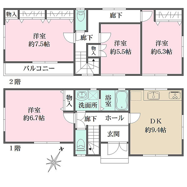 間取り：328000556558