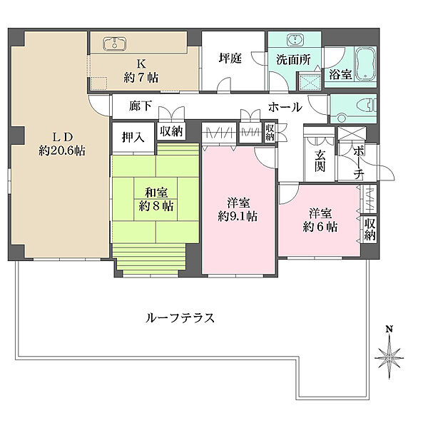 間取り：328000551290