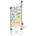 カルチェリベルテ学園都市サウスレジデンス1階3,380万円