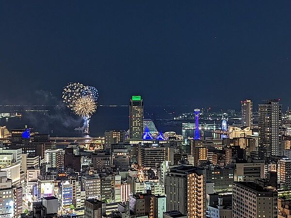 住戸からご覧いただけます花火～日々の暮らしに楽しみが増えます～
