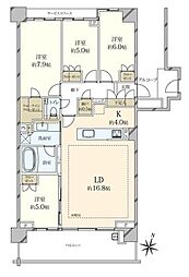 間取図画像 4LDK