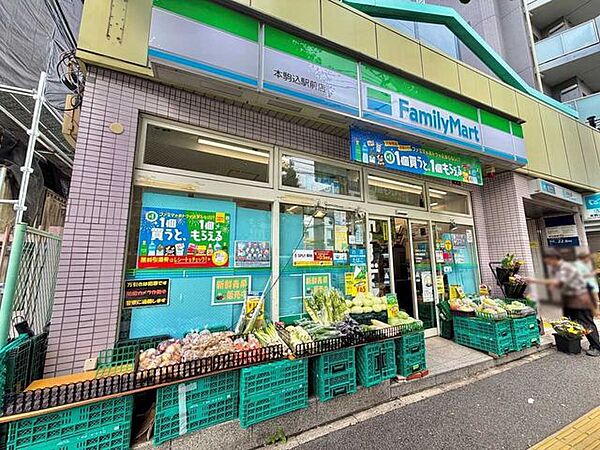 ファミリーマート本駒込駅前店 255m