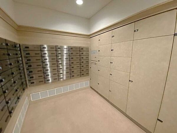 左側：メールBOX