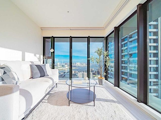 リビング/ダイニング DEUX　TOURS　CANAL＆SPA　EAST　ドゥトゥール 40階/-