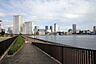 周辺：晴海運河テラス 680m