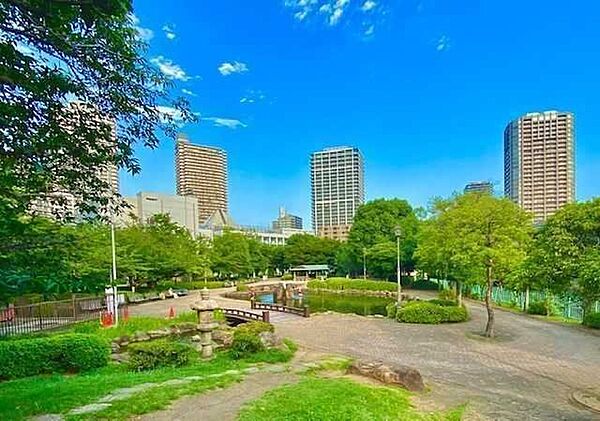 佃公園 580m