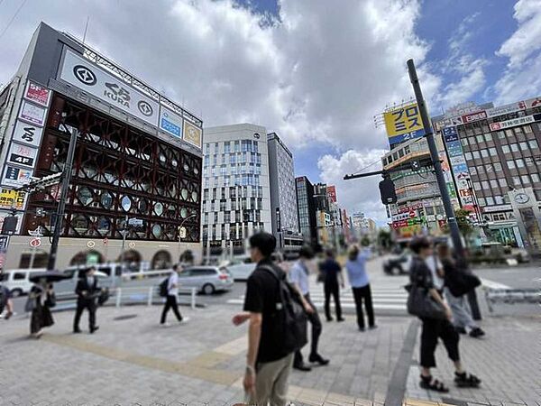 高田馬場駅周辺 400m