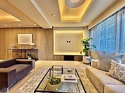 パークハウス神宮前 3LDKのリビング/ダイニング