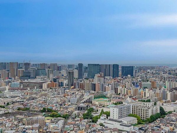 ズームなし・台場、東京湾方面