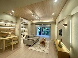 秀和第2三田綱町レジデンス 1LDKのリビング/ダイニング