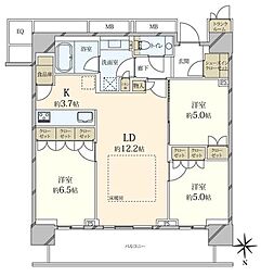 間取図画像 3LDK