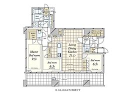 間取図画像 3LDK