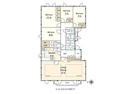 間取図画像 4LDK