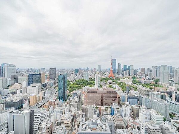 バルコニーからの眺望 ※ズームなし