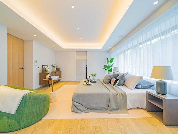 マスターベッドルームとしてもご利用可能です