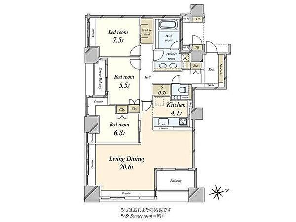 間取り：313004897868