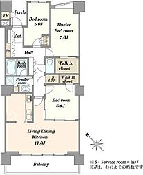 間取図画像 3SLDK