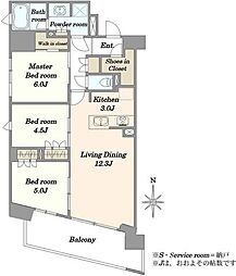 間取図画像 3LDK