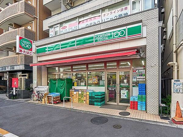 ローソンストア100築地7丁目店 250m