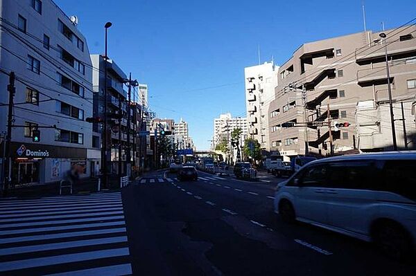 環七道路 400m