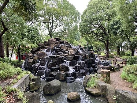 小松川境川親水公園 150m