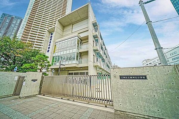 豊洲北小学校 50m