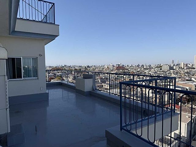 バルコニー 大森山王リハイム 9階/-