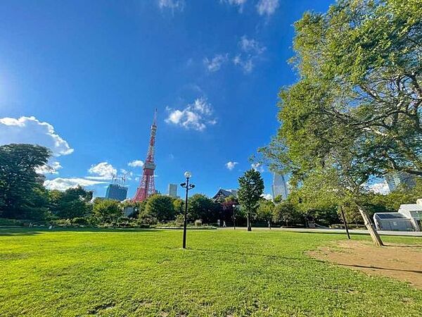 芝公園 850m