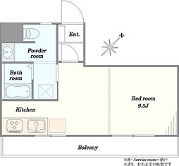 間取図画像 ワンルーム