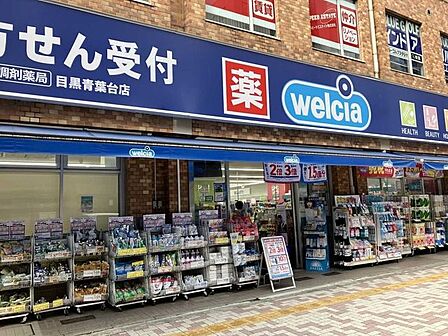 ウエルシア目黒青葉台店 84m