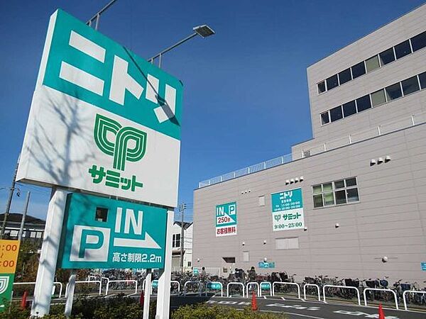 サミットストア・ニトリ大田大鳥居店 605m