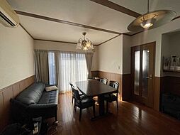 世田谷区新町一丁目　借地権付中古戸建 4LDKのリビング/ダイニング