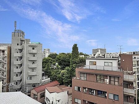 バルコニーから