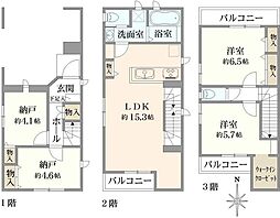 葛飾区新宿5丁目/新築戸建 B号棟
