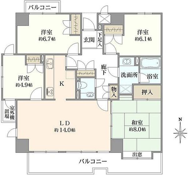 間取り：311002371356