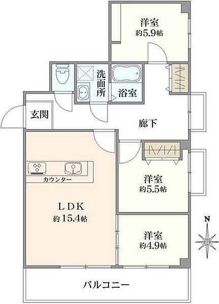 間取り：311002467415