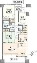間取図画像 3LDK