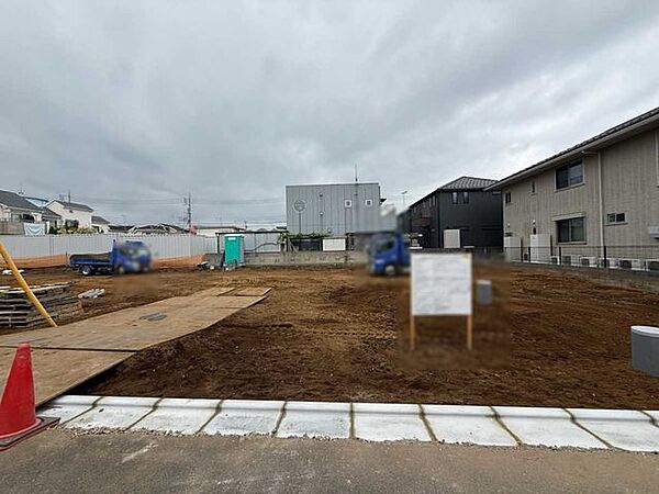 全7区画　画面中央奥側土地　旗竿地