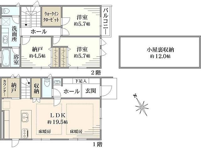 間取り 武蔵野市吉祥寺北町1丁目