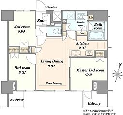 間取図画像 3LDK