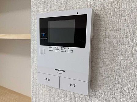 TVモニター付きインターフォン